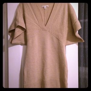 Tan Banana republic sweater dress- size medium