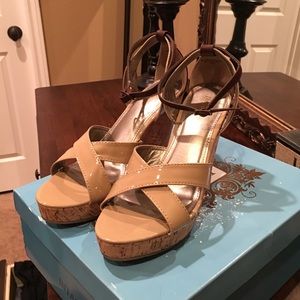 Brand new wedge sandals. New with no tags