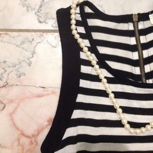 NWOT Striped Bodycon Maxi Dress