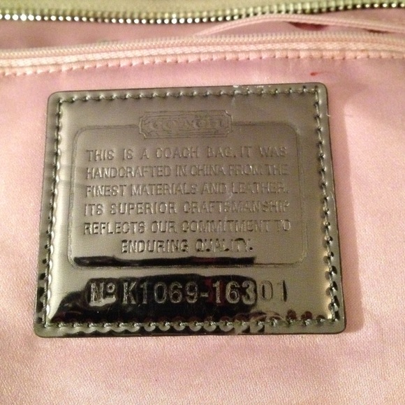 Coach poppy handbag - Picture 3 of 4