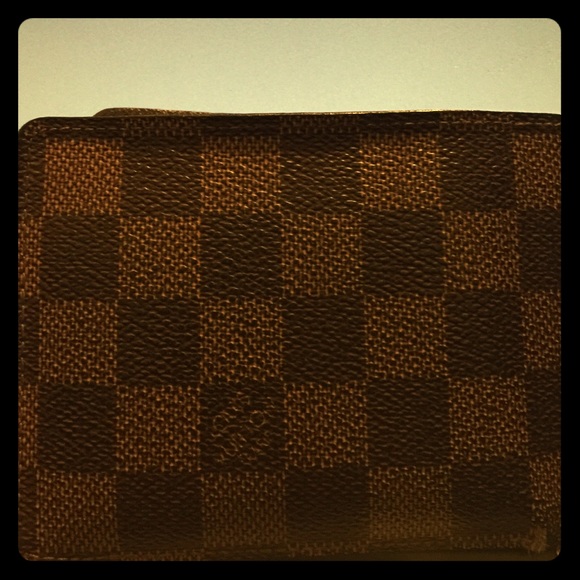 Men louis Vuitton monogram used wallet