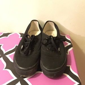 Classic black vans