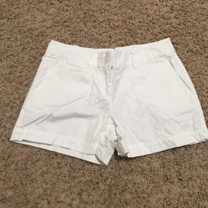 White Shorts