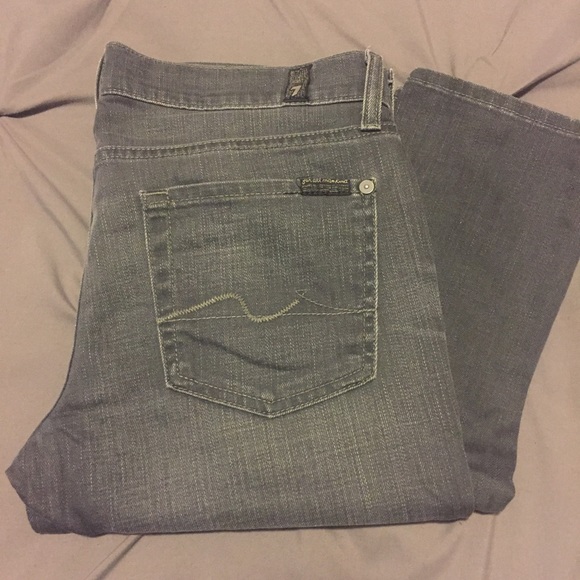 Authentic Grey for all Mankind Jeans