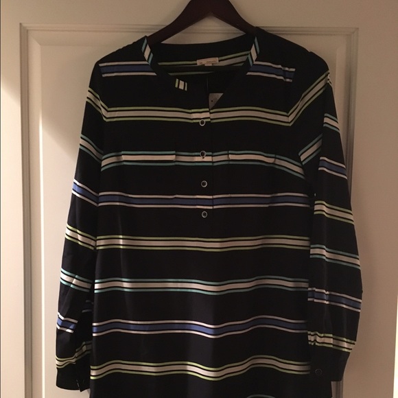 New with tags Navy Stripe Gap Shirt Dress Tunic