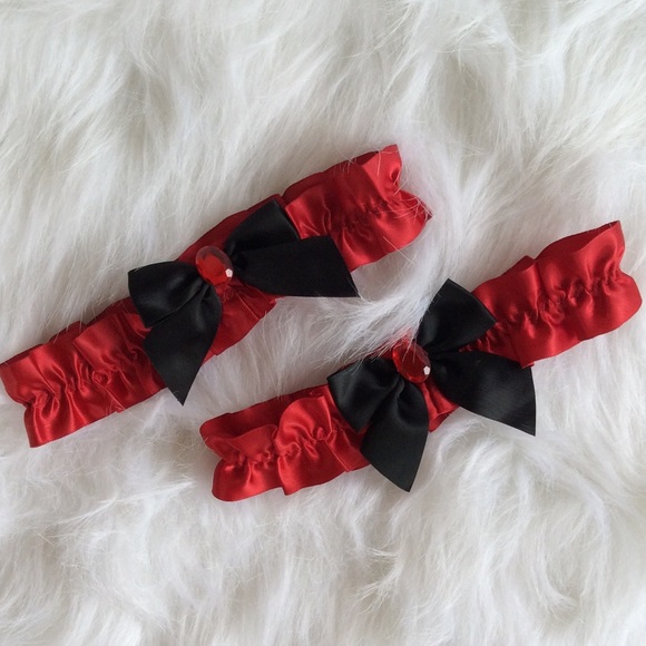 Cute bow garters