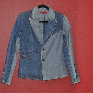 Jean jacket made in Hong Kong