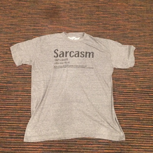 Sarcasm t-shirt - Picture 1 of 3
