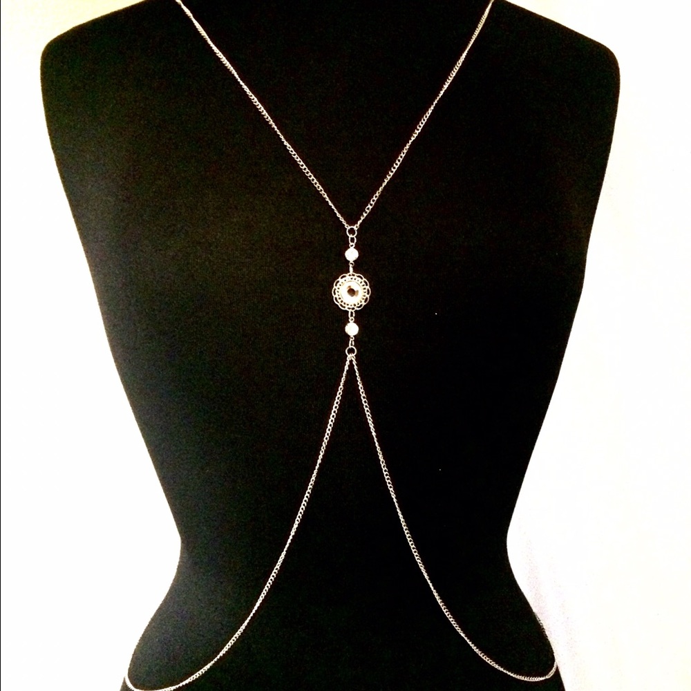 Crystal Body Chain Jewelry.