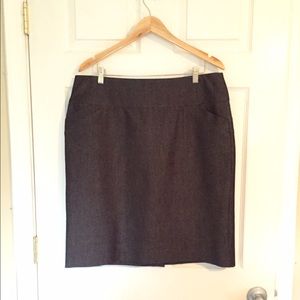 Charcoal gray Calvin Klein skirt