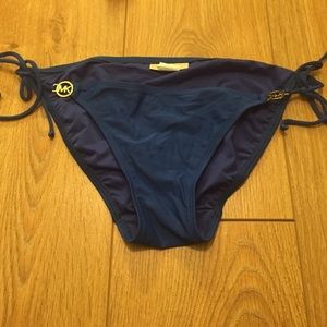 MK Royal blue bikini bottom