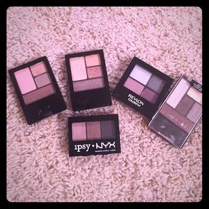 Drugstore eyeshadow palettes