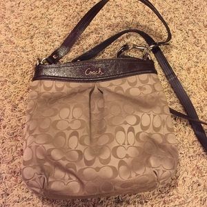 Coach cross body bag