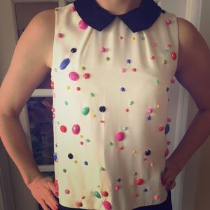Kate Spade beaded top