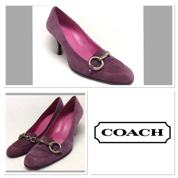 Coach Shoes - Coach  Aubry Suede Heel  Size 6.5B