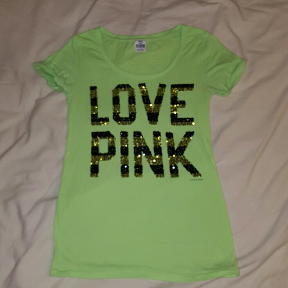 SOLD! Victoria's Secret sequence t-shirt