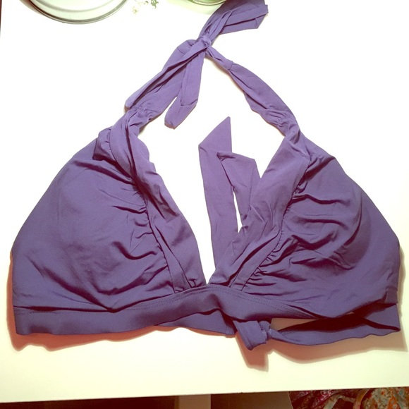 Navy Bikini Top