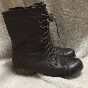 Steve Madden combat boots