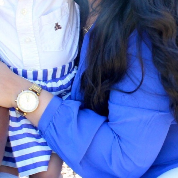 SOLD on Merccari!MK Parker Chronograph Gold Watch - Picture 3 of 4