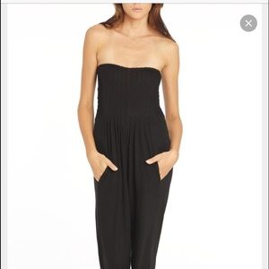 Indah Crush Bandeaux Jumpsuit Romper Sz M