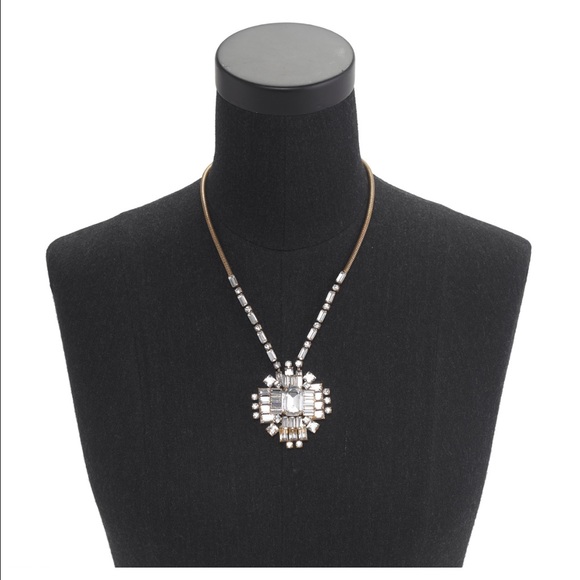 Jcrew Art Deco necklace - brand new in box