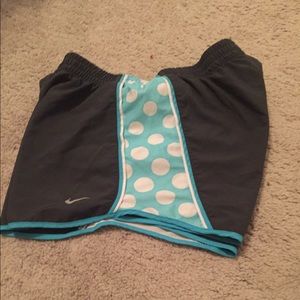 Polka dot Nike shorts