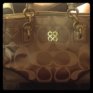 2012 Coach C Purse- GOLD