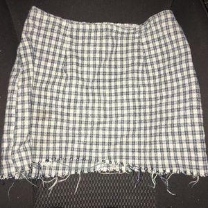 John galt tight plaid skirt