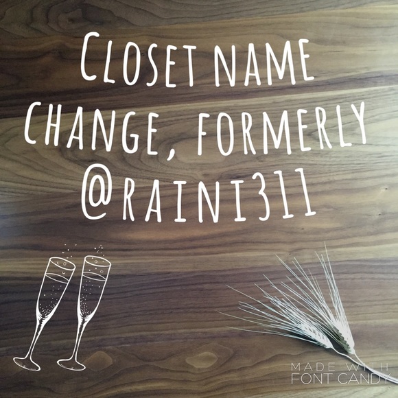 {Closet Name Change}