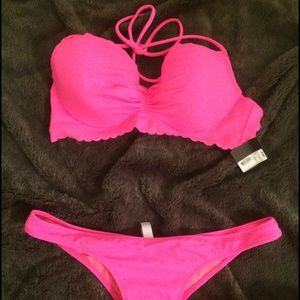 VS hot pink Top