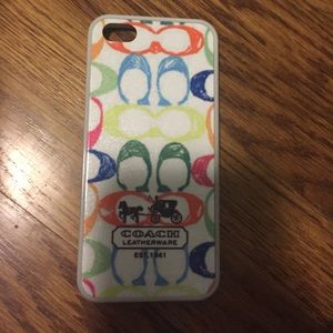 iPhone 5 coach phone case