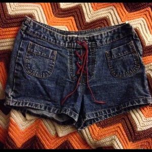 Vintage Jean shorts.