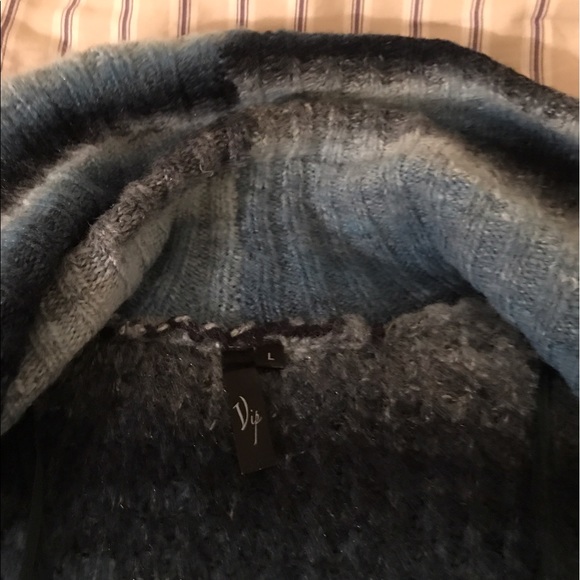 💙Cardigan Blue/Blk - Picture 4 of 5