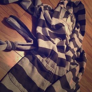 Aerie Striped Robe