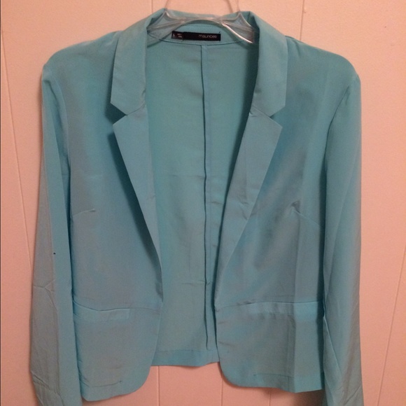 Light teal blazer