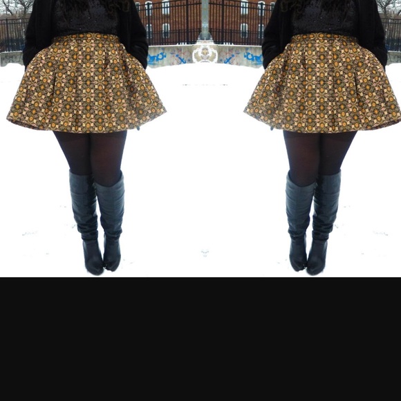 Forever 21 Tapestry Skirt