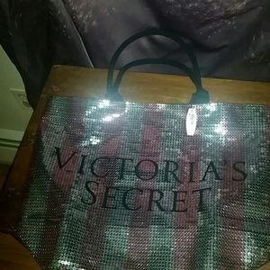 Victoria secret sequin bag