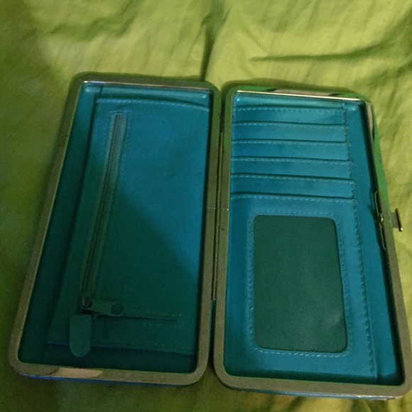 Wallet zebra print