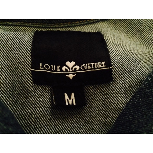 Love Culture Denim Jean Jacket! - Picture 3 of 3