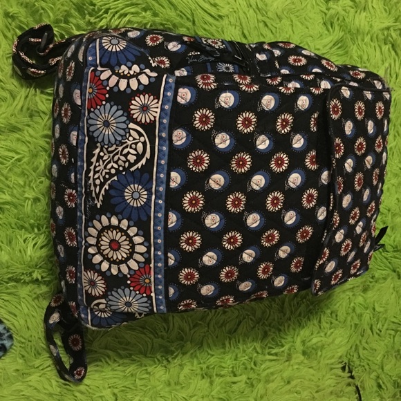 vera bradley owl backpack