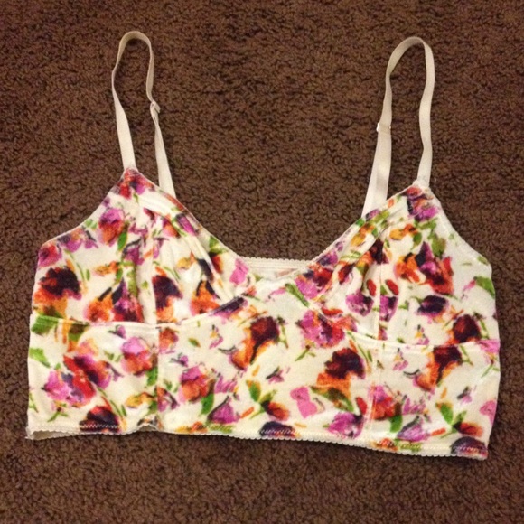 Sweet & Chic Floral Free People Bralette 🌸