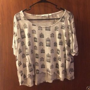 Forever 21 birdcage crop top size medium