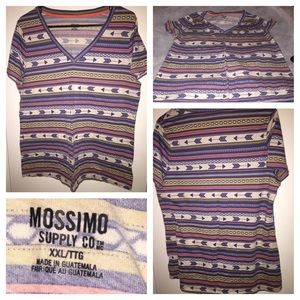 Missimo (Target) Arrow print top