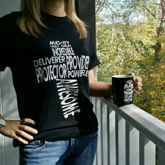 Religious tshirt cross design!