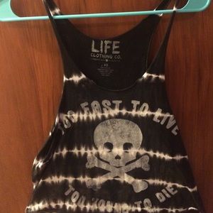 Urban Outfitters black and white tank top xs