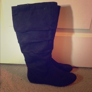 Rampage Tall black boots