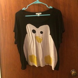 Delia's penguin t-shirt size medium