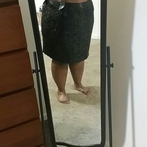 Lane Bryant sequins pencil skirt