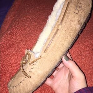 Chestnut ugg moccasins