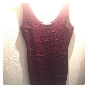 Forever21 burgundy dress